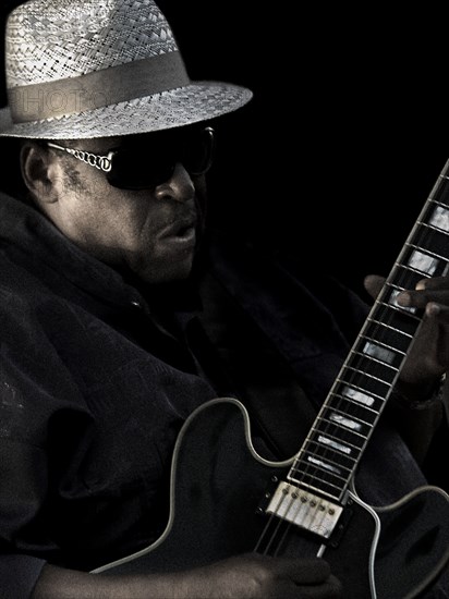 Bluesman, 2011. Artist: Alan John Ainsworth.