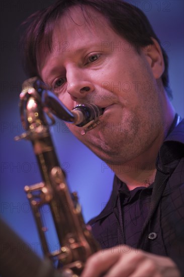 Chris Potter, 2011. Artist: Alan John Ainsworth.