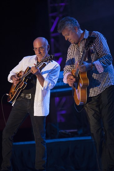 Paul Brown and Larry Carlton, 2013. Artist: Alan John Ainsworth.