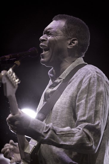 Robert Cray, 2017. Artist: Alan John Ainsworth.