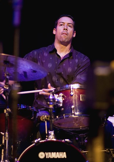 Antonio Sanchez, 2008. Artist: Alan John Ainsworth.