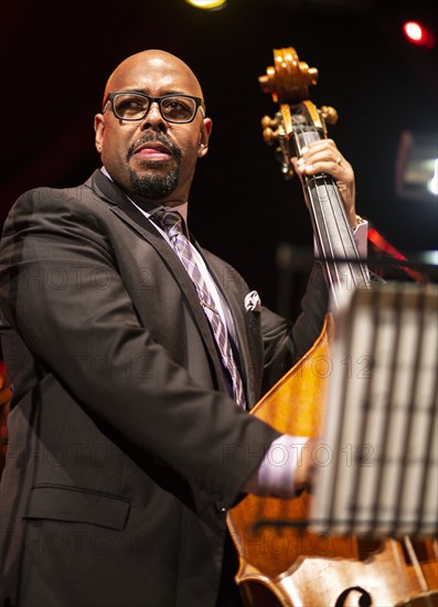 Christian McBride, 2018. Artist: Alan John Ainsworth.