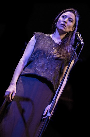 Lucia Cadotsch, 2018. Artist: Alan John Ainsworth.