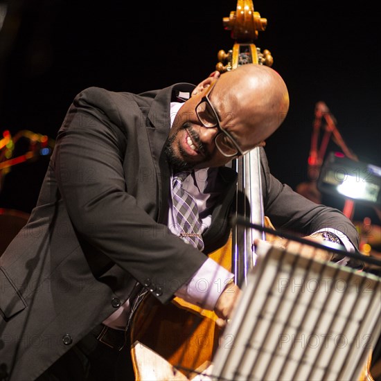 Christian McBride, 2018. Artist: Alan John Ainsworth.