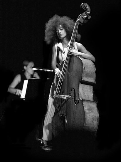 Esperanza Spalding, 2012. Artist: Alan John Ainsworth.