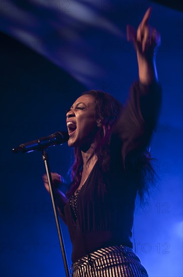 Beverley Knight, 2016. Artist: Alan John Ainsworth.