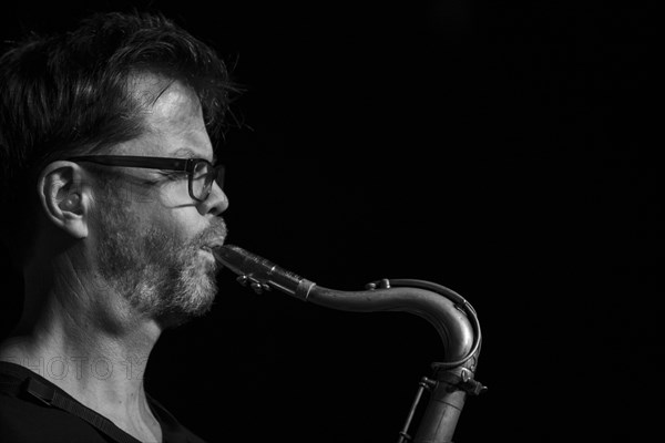 Donny McCaslin, 2018. Artist: Alan John Ainsworth.