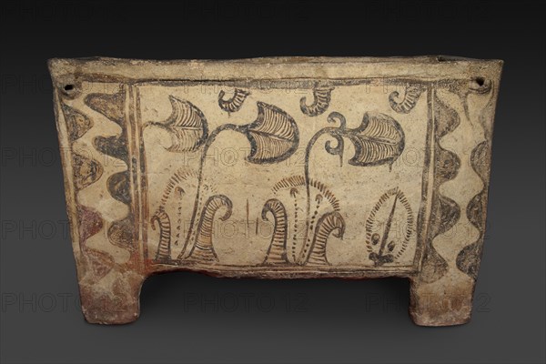 Larnax (coffin), Late Minoan IIIA Period, c1400 - c1300 BC. Artist: Unknown.