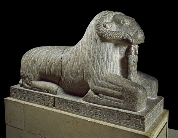 Statue of the ram of Amun, c680 BC. Artist: Unknown.