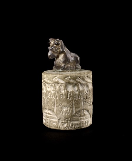 Seal, Late Uruk period, c4000-3100 BC Artist: Unknown.