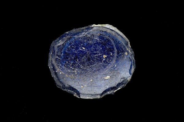 Glass fragment, 3rd-4th century. Artist: Unknown.