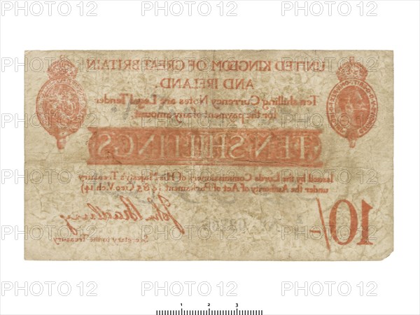 Bank Note of the United Kingdom, 1915. Artist: HM Treasury.