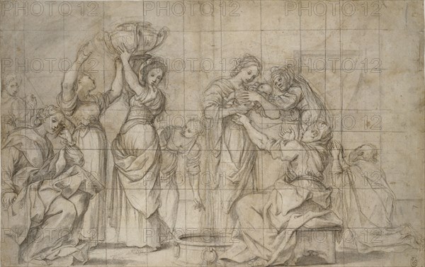 The Birth of the Baptist, c1575-1610. Artist: Lodovico Carracci.