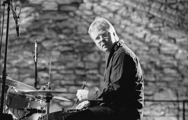 Sebastian de Krom, Brecon Jazz Festival, Powys, Wales, August 2003.  Artist: Brian O'Connor.