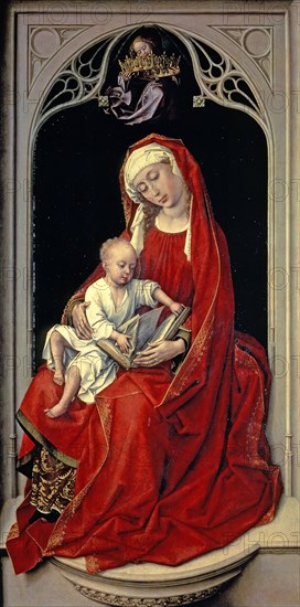 The Virgin and the Child', also known as 'Madonna in red' and 'Madonna Duran', by Roger van der W?