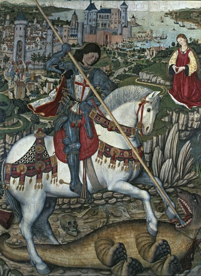 Saint George Altarpiece, by Pedro Nisart.