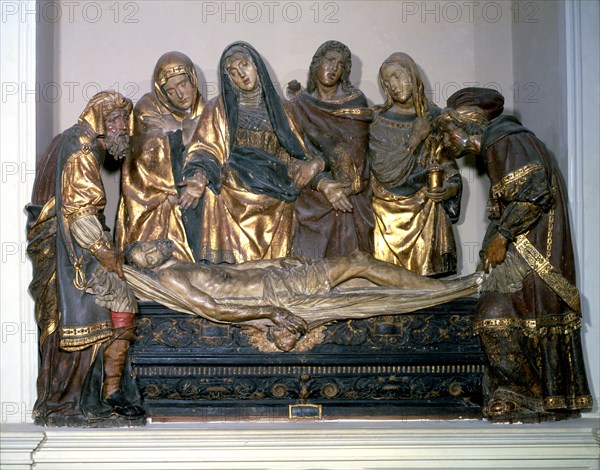 Burial of Christ', sculptural group from the Convent of San Jeronimo of Granada, by Jacobo Floren?