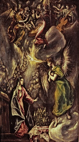 'The Annunciation' by El Greco.