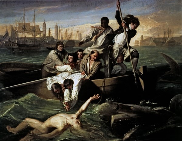 'Watson and the Shark', 1778, by John Singleton Copley.