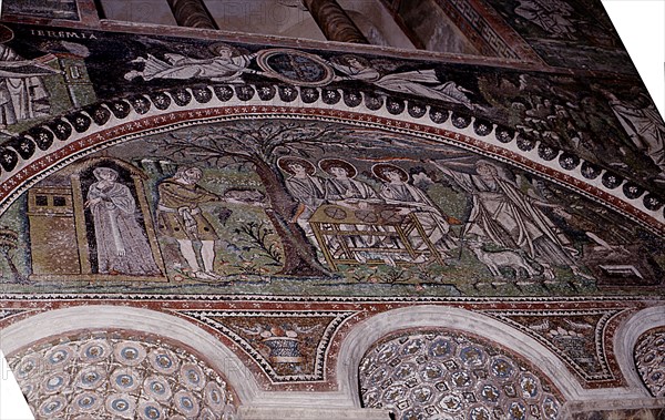 Mosaics in the Church of San Vitale in Ravenna.