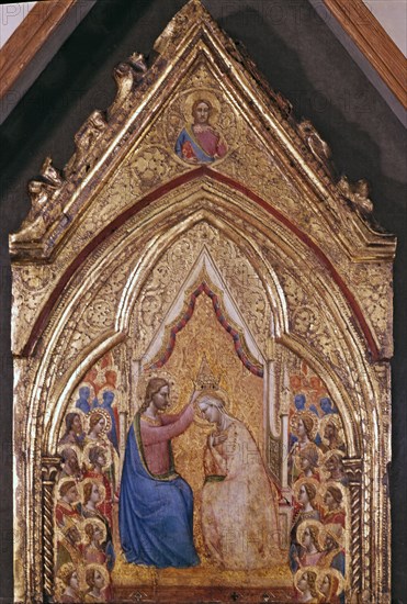 'Coronation of the Virgin', by Bernardo Daddi.