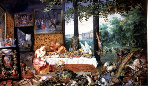 'The Taste', 1618, by Jan Brueguel.