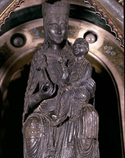 Virgin of the Cloister preserved in the cathedral of Solsona.