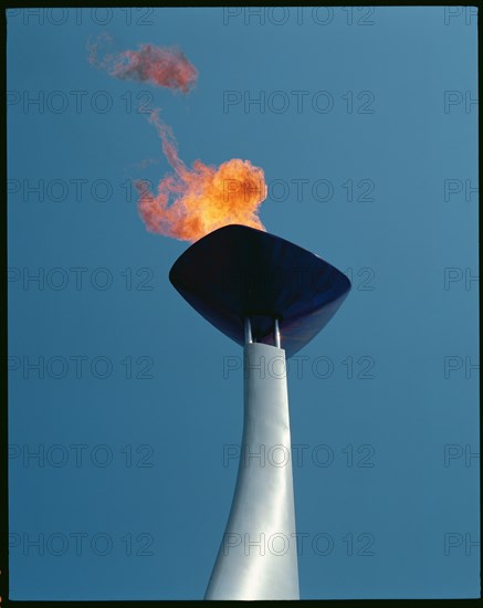 Olympic flame for the 1992 Olympics in Barcelona.