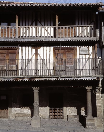 City Hall of La Alberca (Salamanca).