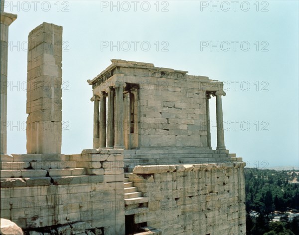 Temple of Athena Nike on the Acropolis, 5th century b.C..