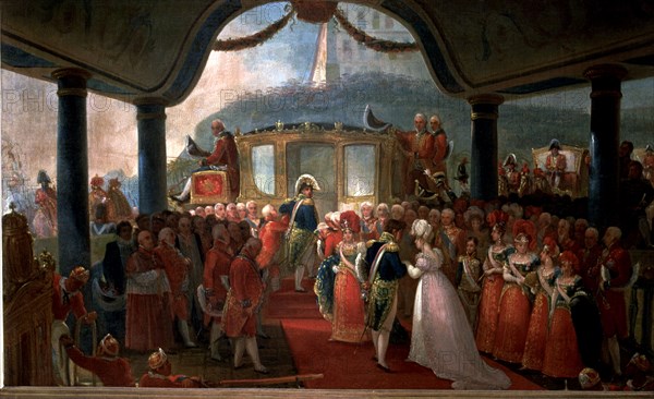 Arrival in Brazil of Maria Leopoldina of Austria, first Empress of Brazil.