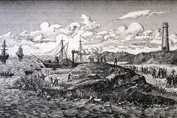 Revolution of 1868, shipment in Orotava (Canary Islands), in the Vapor Buenaventura of the Genera?