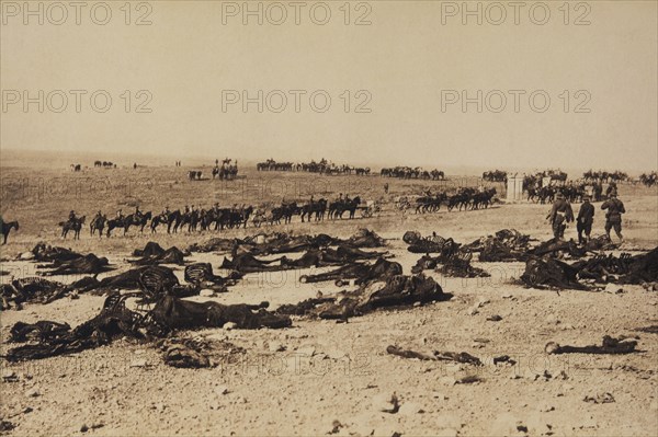 Morocco Campaign, disaster of Annual (Anoual), July 1921, help column before the bodies of the Sp?