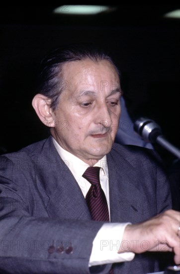 Torcuato Fernández Miranda, Spanish politician, photography, 1976.