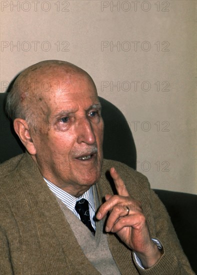 Vicente Aleixandre (1898-1987), Spanish poet, Nobel Prize for Literature 1977, photo, 1977.