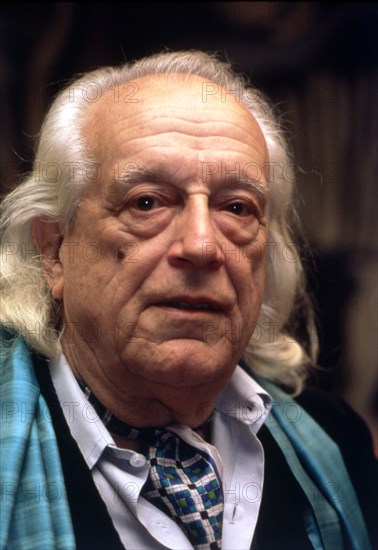 Rafael Alberti (1902-1999), 1980 photo.