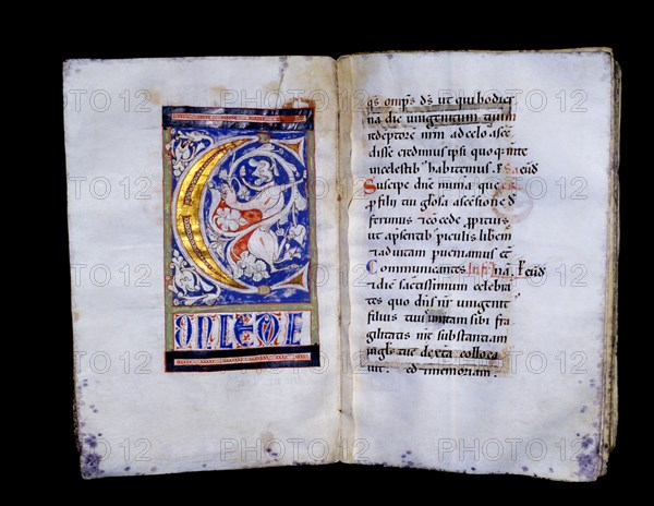 Sacramentary of San Juan de les Abadesas, manuscript on parchment made probably in the scriptoriu?