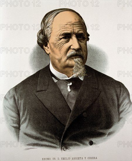 Emilio Arrieta (1823-1894), Spanish composer.