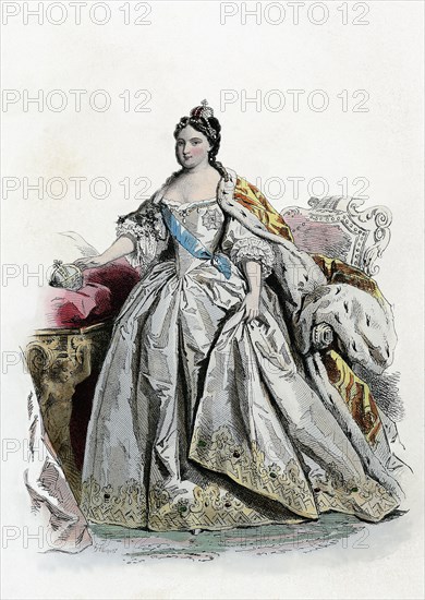 Anna Ivanovna (1693-1740). Empress of Russia from 1730 to 1740. Daughter of Ivan V and niece of P?