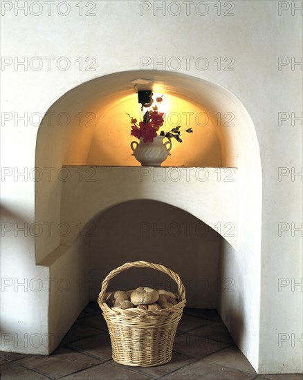 A corner of the birthplace rebuilt as museum of Francisco de Zurbarán (1598-1664), Spanish Painte?