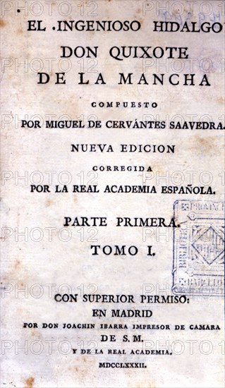 El Ingenioso Hidalgo Don Quijote de la Mancha' (The Ingenious Nobleman Don Quixote de la Mancha) ?