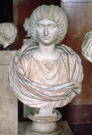 Julia Donna (c.158-217) Syrian-born Roman princess, second wife of Septimius Severus.