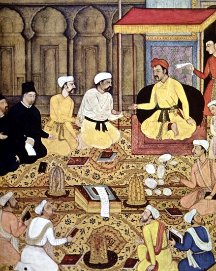 A Jesuit in the court of an Indian prince.