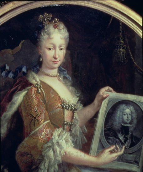 Isabel de Farnesio (1692-1766), second wife of Felipe V.