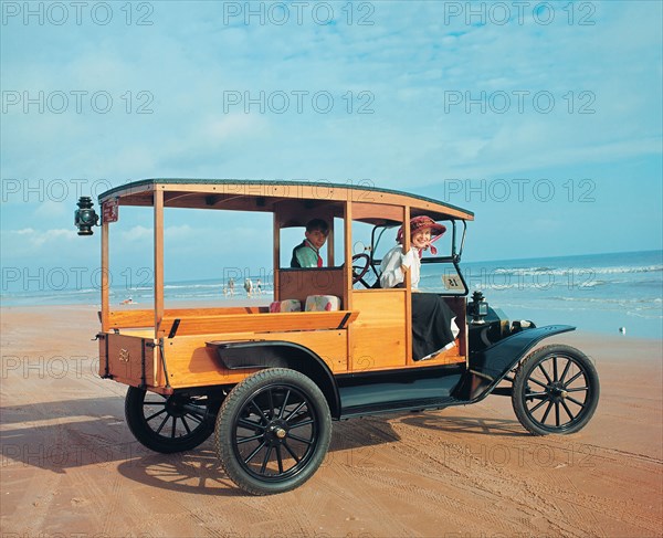 Old car Ford model T.