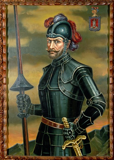 Benalcazar Sebastian (1480-1551), Spanish conqueror.