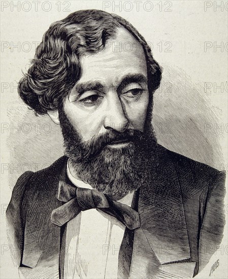 Bartolomé Mitre Martinez (1821-1906), Argentinian military and politician, he was president of Ar?