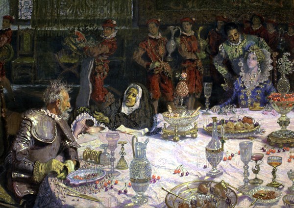 Dinner at the home of the Dukes' (part 2, chapter 21) episode of Don Quixote, Miguel de Cervantes?