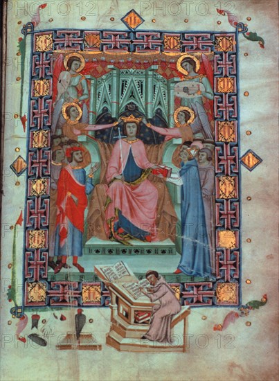 Jaime I 'The Conqueror' (1208-1276), King of Aragon and Catalunya, miniature of the codex 'Book o?