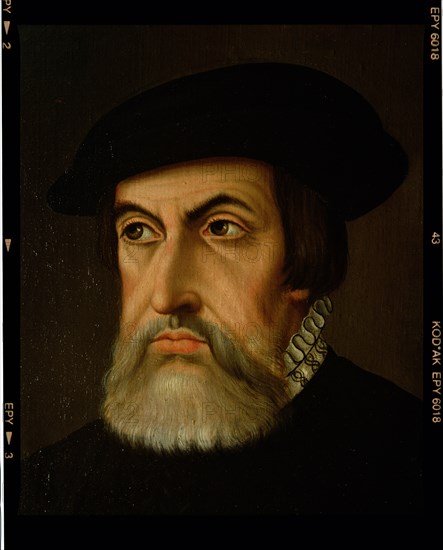 Hernán Cortés (1485-1547), Spanish conqueror.